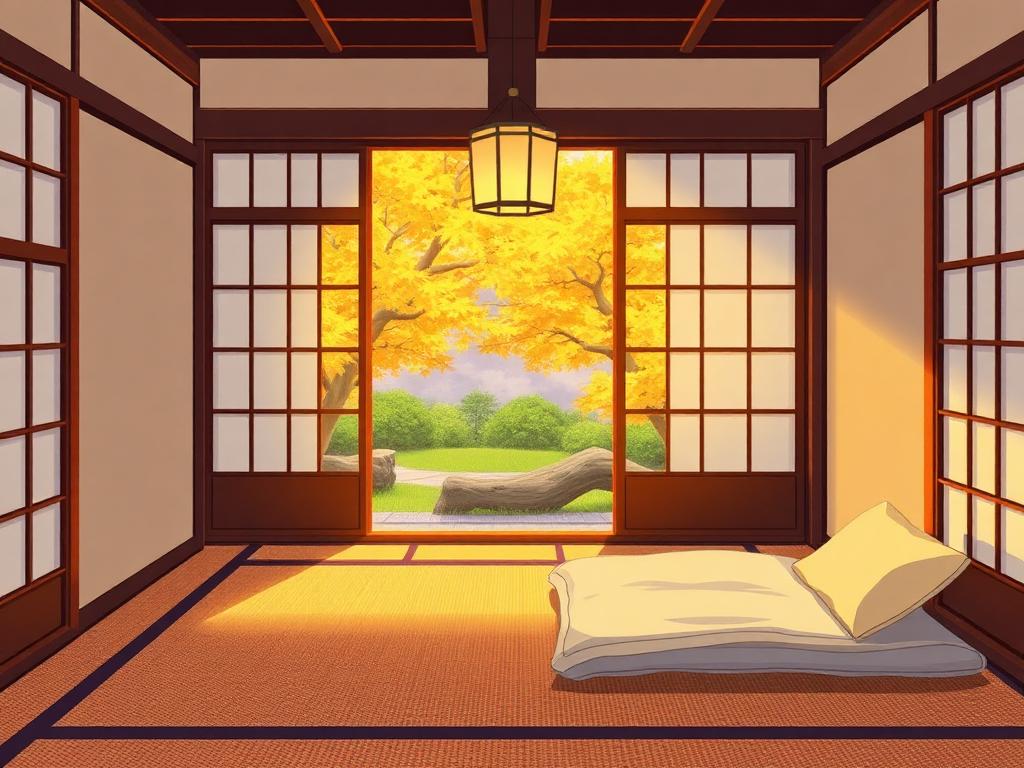 Nacht in een traditioneel ryokan