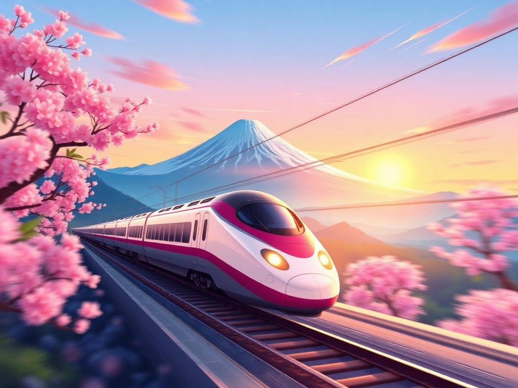 Shinkansen Tokio ↔ Kyoto ↔ Osaka